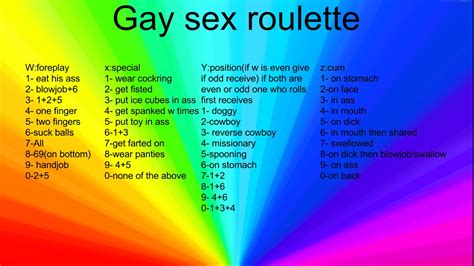 dirty gay roulette